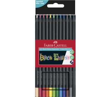 Lápis De Cor Black Edition Faber-Castell 12Uni