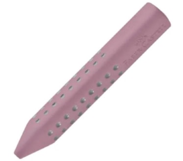 Borracha Triangular Rosa Velho