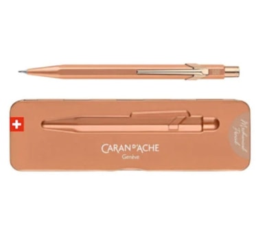 Lapiseira Caran D'Ache Rosa Dourado