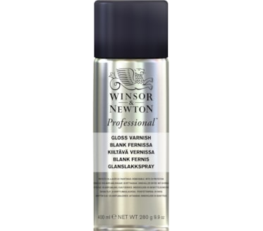 Verniz Spray Brilhante Winsor & Newton 400Ml