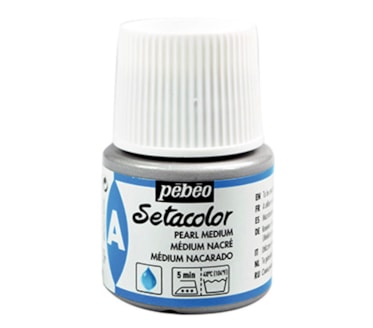 Médio Perolado Tecido Pebeo Setacolor 45Ml