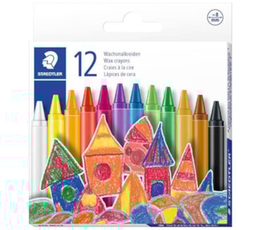 Lápis De Cera Staedtler Caixa 12Uni