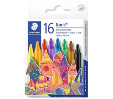 Lápis De Cera Staedtler Caixa 16Uni