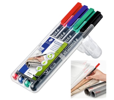 Marcadores Staedtler Lumocolor Permanent 4Uni