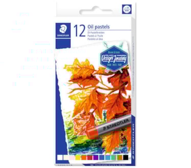Pastel De Óleo Staedtler Caixa 12Uni