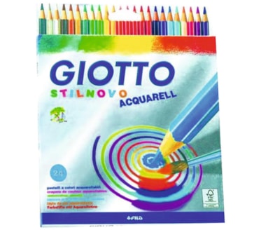 Lápis Aguarelável Giotto Stilnovo Caixa 24Uni