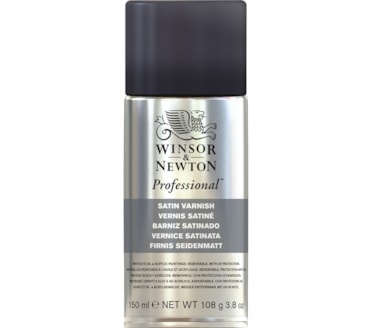 Verniz Winsor & Newton Profissional Satinado Spray 150Ml