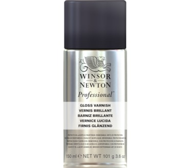 Verniz Winsor & Newton Profissional Brilhante Spray 150Ml