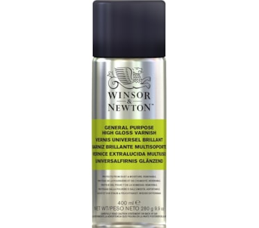 Verniz Winsor & Newton Multiusos Brilhante Spray 400Ml