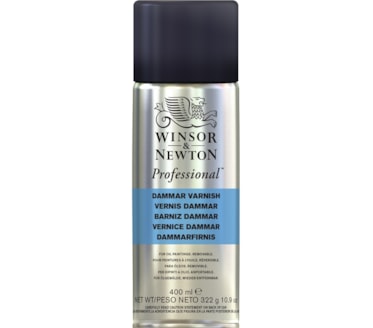 Verniz Winsor & Newton Profissional Dammar Spray 400Ml