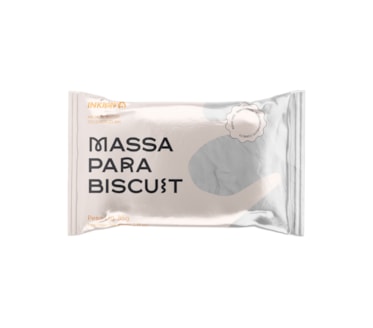 Massa Biscuit Inkway 85Grs Branco