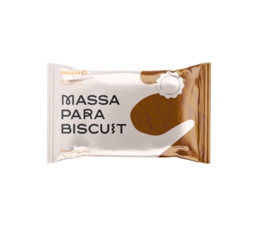 Massa Biscuit Inkway 85Grs Pele Negra/Morena