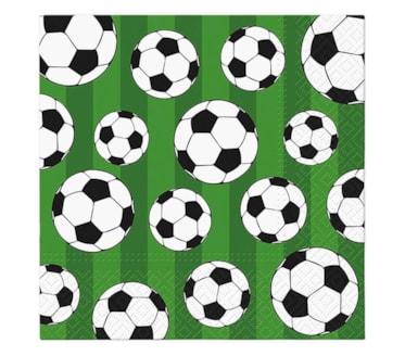 Guardanapos Soccer Ball Pack 20uni Ref.SDL 160012