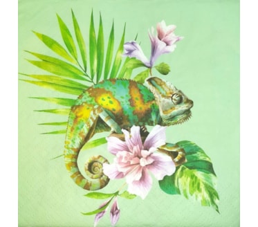 Guardanapos Exotic Chameleon Pack 20uni Ref.SDL 123200
