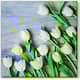 Guardanapos White Tulips Pack 20uni Ref.SDL 120109