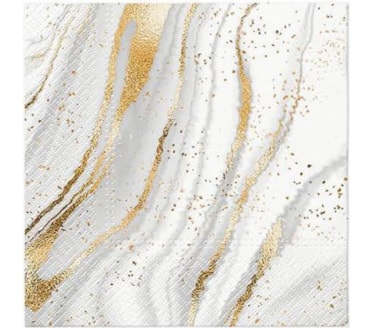 Guardanapos Golden Marble Pack 20uni Ref.SDL 137100