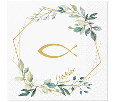 Guardanapos Communion Pattern Pack 20uni Ref.SDL 143700