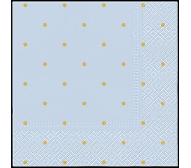 Guardanapos Golden Dots Light Pink Pack 20uni Ref.SDL 144004