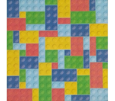 Guardanapos Colorful Bricks Pack 20uni Ref.SDL 135800