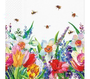 Guardanapos Meadow With Bees Pack 20uni Ref.SDL 143000
