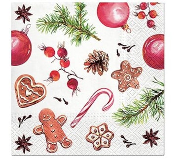 Guardanapos Homemad Sweets Pack 20uni Ref.SDL 016800