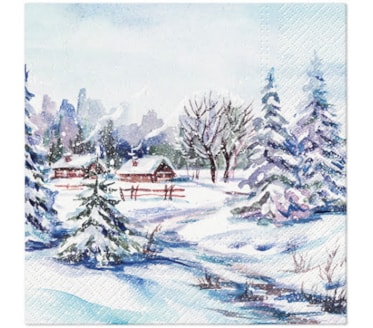 Guardanapos Winter Village Pack 20uni Ref.SDL 015800