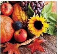 Guardanapos Autumn Treasures Pack 20uni Ref.SDL 127200