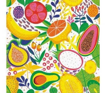 Guardanapos Tropical Delight Pack 20uni Ref.SDL 139000