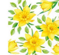 Guardanapos Daffodils in Bloom Pack 20uni Ref.SDL 121700