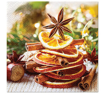 Guardanapos Christmas Fruit Pack 20uni Ref.SDL 233300