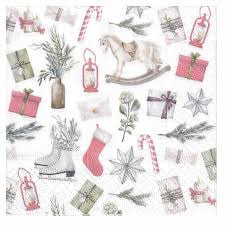 Guardanapos Vintage Holidays Pack 20uni Ref.SDL 232200