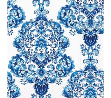 Guardanapos Porcelain Ornament Pack 20uni Ref.SDL 091700